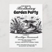 Invitation à la Fête Secrète des Jardiniers (Devant)