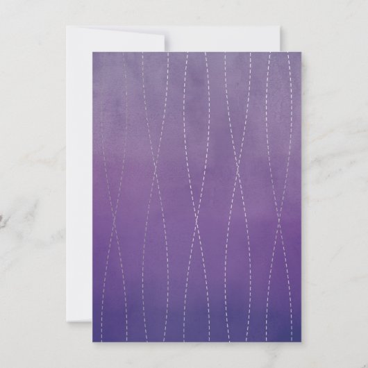 Invitation à la fête surprise du 40e anniversaire  (Dos)