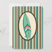 Invitation à la fête tropicale de plage de la Fête (Dos)