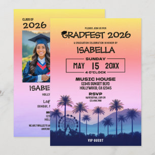 Invitation à la fête VIP Gradfest 2026