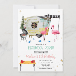 Invitation à la fête White Trash Bash