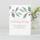 Invitation à la feuille de verdure de la fête de v (Debout devant)