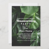 Invitation à la feuille tropicale du Parti du réch (Devant)