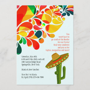 Invitation à la Fiesta Cinco de Mayo