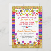 Invitation à la Fiesta Shower du Mexique (Devant)