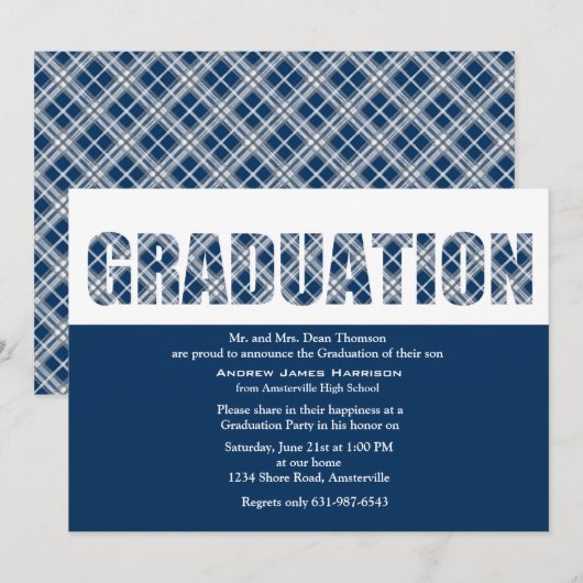 Invitation à la fin de la formation (Devant / Derrière)