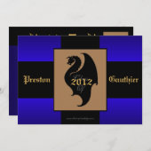 Invitation à la fin de l'année de la Crest du Drag (Devant / Derrière)