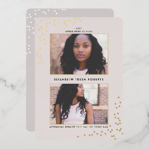 Invitation à la fin de l'épreuve double pointillé