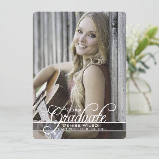 Invitation à la fin d'études (Debout devant)