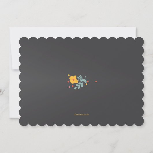 Invitation à la flambée du printemps (Dos)