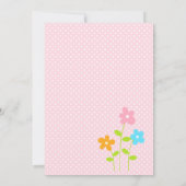 Invitation à la Fleur de cerf-volant (Dos)