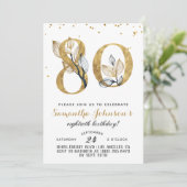 Invitation à la florale d'or du 80e anniversaire (Debout devant)