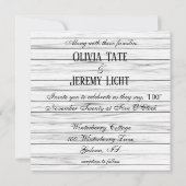 Invitation à la forêt d'hiver (Dos)