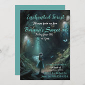 Invitation à la Forêt Enchantée (Devant / Derrière)