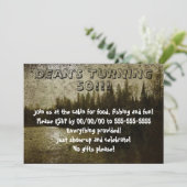 Invitation à la forêt rustique avec lac (Debout devant)