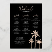 Invitation à la fouille du week-end d'anniversaire (Verso)