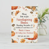 Invitation à la Friendsgiving (Debout devant)