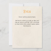 Invitation à la Friendsgiving (Dos)