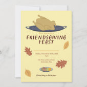 Invitation à la Friendsgiving (Devant)