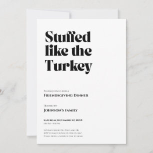 Invitation à la Friendsgiving