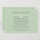 Invitation à la frontière de Chalky (Devant / Derrière)