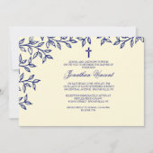 Invitation à la frontière feuille (Devant)