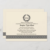 Invitation à la frontière grecque (Devant / Derrière)