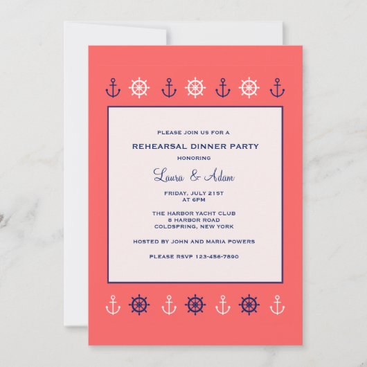 Invitation à la frontière nautique (Devant)