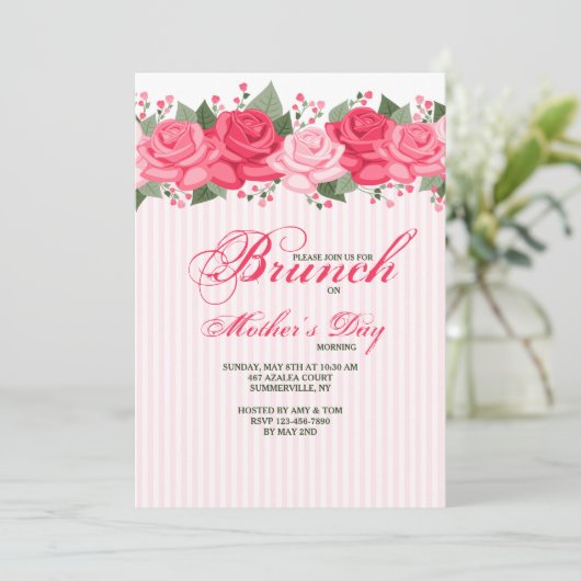 Invitation à la frontière rose (Debout devant)