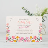 Invitation à la frontière rose (Debout devant)