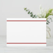 Invitation à la frontière rouge (Debout devant)