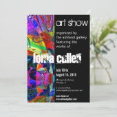 invitation à la galerie d'art - bonbons (Debout devant)