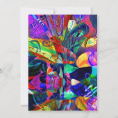 invitation à la galerie d'art - bonbons (Dos)