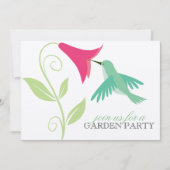 Invitation à la Garden Party (Devant)