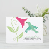 Invitation à la Garden Party (Debout devant)