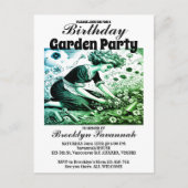 Invitation à la garden-party de l'après-midi de la (Devant)
