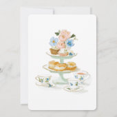 Invitation à la garden-party pour la future mariée (Dos)