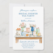 Invitation à la garden-party pour la future mariée (Devant)