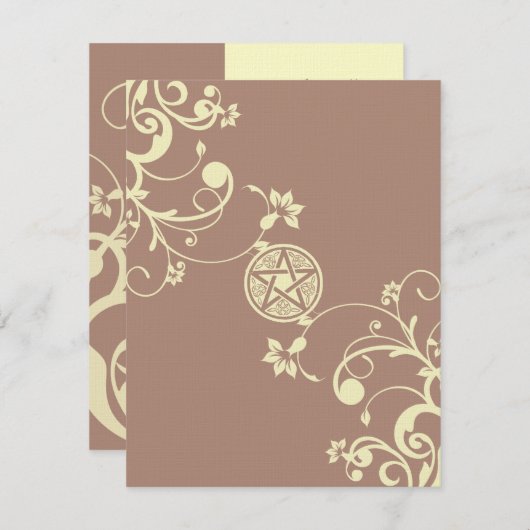 Invitation à la gestion (Devant / Derrière)