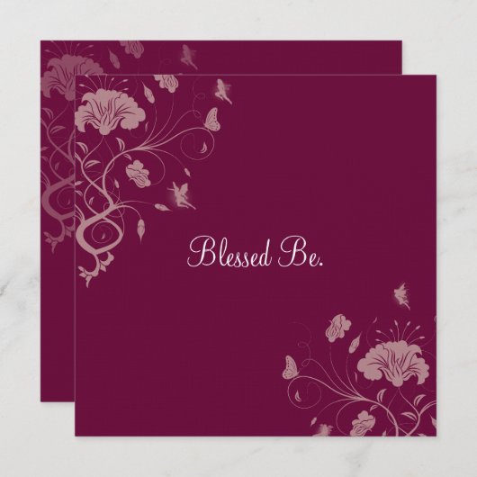 Invitation à la gestion (Devant / Derrière)