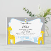 Invitation à la girafe de Cute (Debout devant)