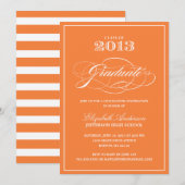 Invitation à la graduation classique (Devant / Derrière)