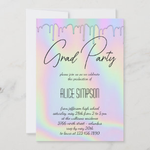 Invitation à la graduation de la goutte holographi