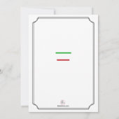 Invitation à la graduation de l'indice des yeux (Dos)