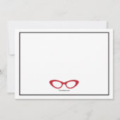 Invitation à la graduation de l'Optométrie des yeu (Dos)