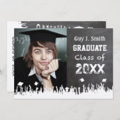 Invitation à la graduation du tableau de bord Votr (Devant / Derrière)