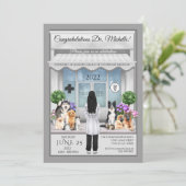 Invitation à la graduation en médecine vétérinaire (Debout devant)