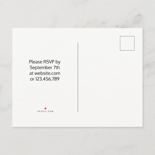 Invitation à la grande soirée d'ouverture (Dos)