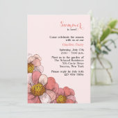 Invitation à la grappe de Zinnia (Debout devant)