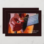 Invitation à la guitare (Devant / Derrière)